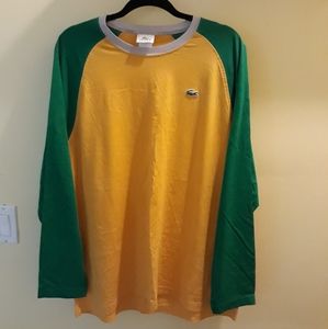 LACOSTE LONG SLEEVE MENS T-SHIRT.
